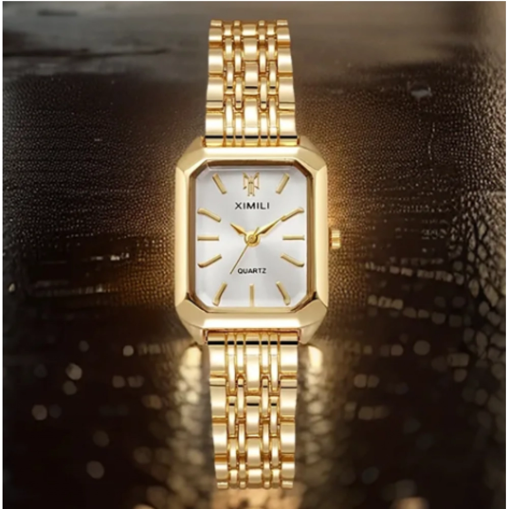 A Classic Fashion Women's Business Quartz Watch. Stainless Steel Strap With Square Dial. For Daily Life A Classic Fashion Women's Business Quartz Watch. Stainless Steel Strap With Square Dial. For Daily Life