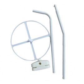 Net Stand for Mosquito Netting Hanging Bed Net Holder Stand for Baby Kids Room Mosquito Bar Frame Palace-Style Crib