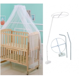 Net Stand for Mosquito Netting Hanging Bed Net Holder Stand for Baby Kids Room Mosquito Bar Frame Palace-Style Crib