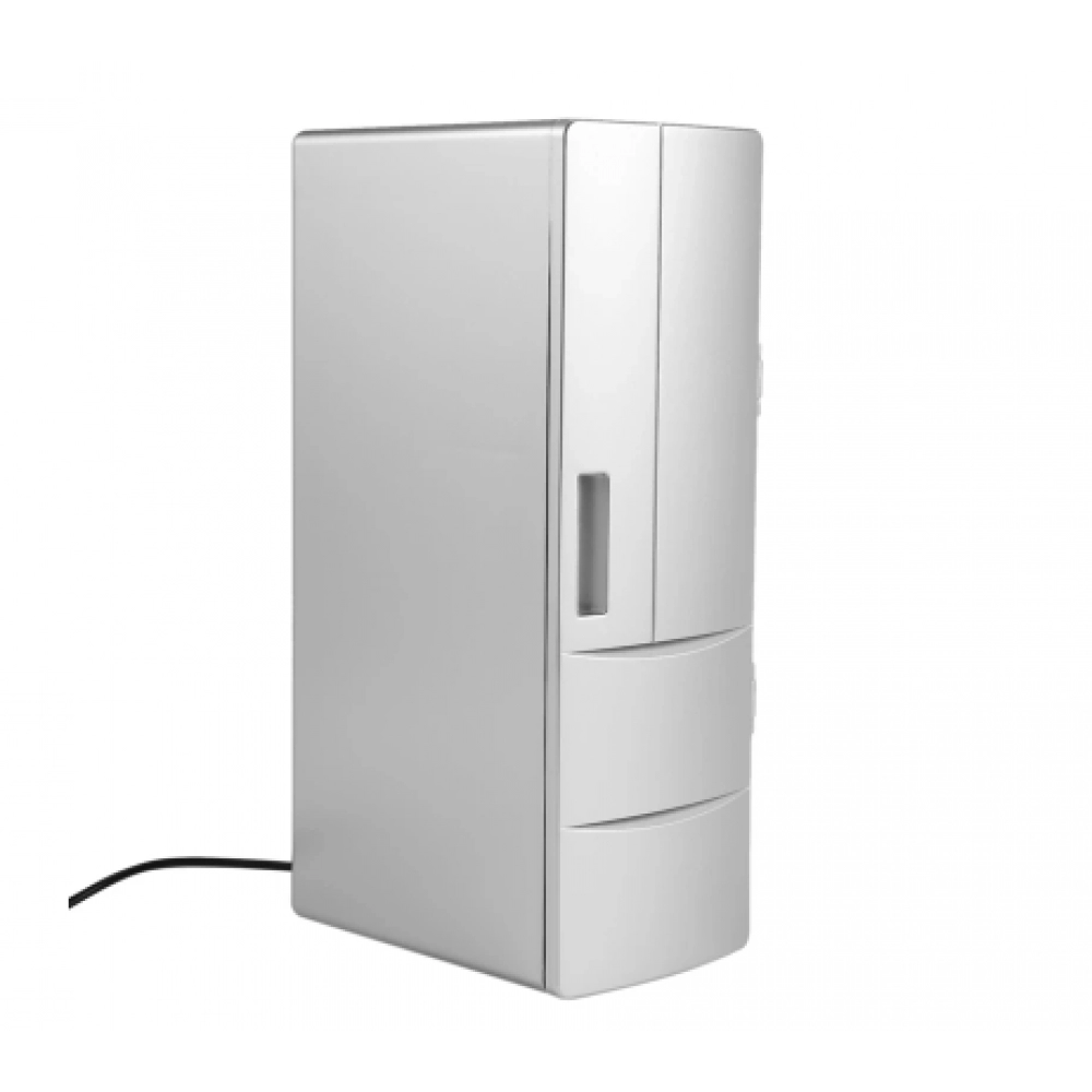 Refrigerator Mini Usb Fridge Freezer Cans Drink Beer Cooler Warmer Travel Refrigerator Icebox Car Office Use Portable